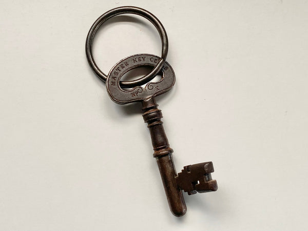 Antique Victorian Prison Cell Master Key ‘Charles Smith Sons & Co Birmingham’