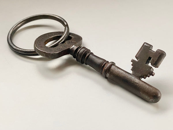 Antique Victorian Prison Cell Master Key ‘Charles Smith Sons & Co Birmingham’