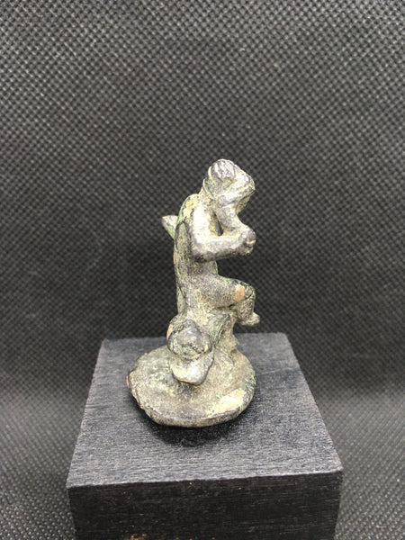 Roman Bronze Fitting With Goddess Venus On A Dolphin