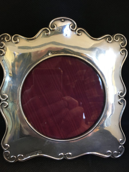 Vintage Sterling Silver Picture Frame London 1958
