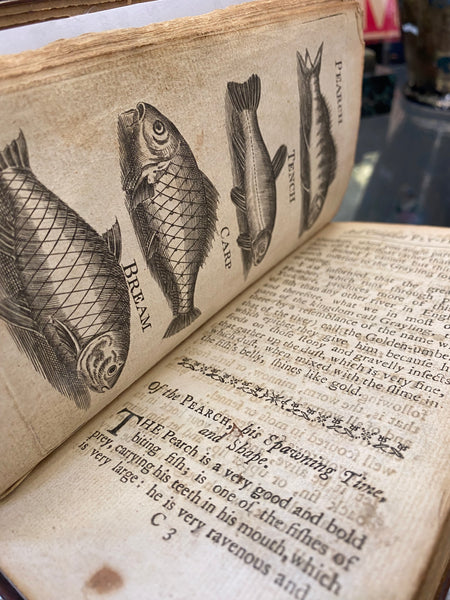 Rare Antique 18th Century 1st Edition Of ‘The Universal Angler 1776