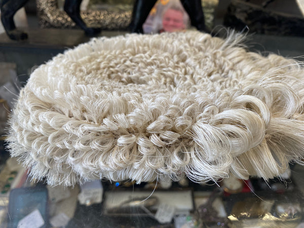 Antique Horse Hair Judges Wig