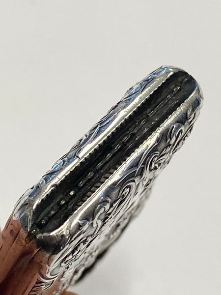 Antique French Neo-Classical Style Silver Vesta Charles Murat 1897-1910