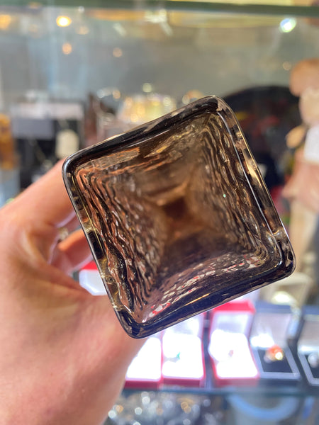 Whitefriars Glass Nailhead Cinnamon Vase