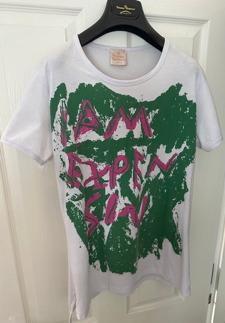 ‘I Am Expensiv’ Vivienne Westwood T-Shirt. 2007 Ready-to Wear Collection