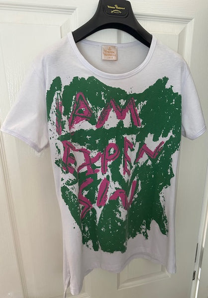 ‘I Am Expensiv’ Vivienne Westwood T-Shirt. 2007 Ready-to Wear Collection