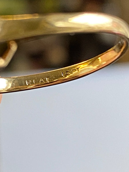 Art Deco Platinum, 18ct Gold, Opal & Diamond Ring