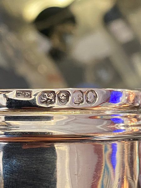 Antique William IV Sterling Silver Campaign Lidded Cup London 1837