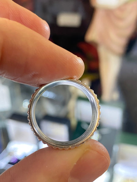 Vintage Kalevala Koru Finland Silver Ring 1975