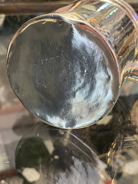 Antique William IV Sterling Silver Campaign Lidded Cup London 1837