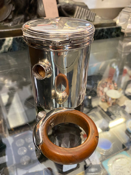 Antique William IV Sterling Silver Campaign Lidded Cup London 1837