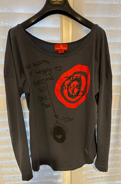 ヴィヴィアンウエストウッド TREES SAVE LIVES Tシャツ 26D8A31B-C516-4880-BA4C-