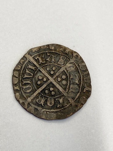 Antique Henry VII Silver Half Groat (1485-1509)