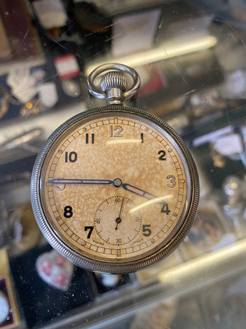 Swiss World War 2 British Military Issue Pocket Watch