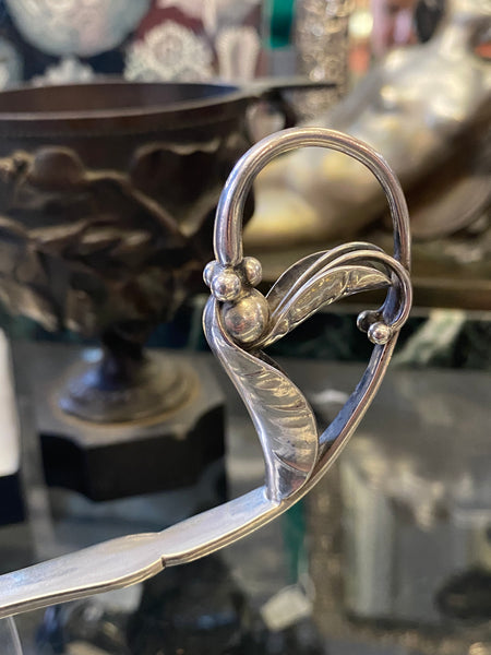 Georg Jensen Silver Hand Hammered Spoon 1912