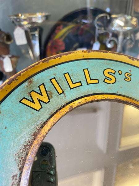 Rare Original Tin Plate Wills’s Capstan Mirror