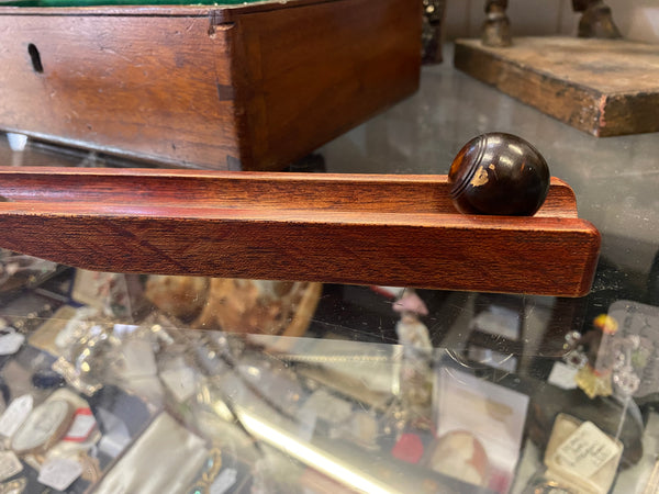 Antique Victorian Billiard Table Bowls Game c.1880