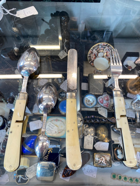 Antique 19th Century Campaign Set Belonging To George A Davis 1858