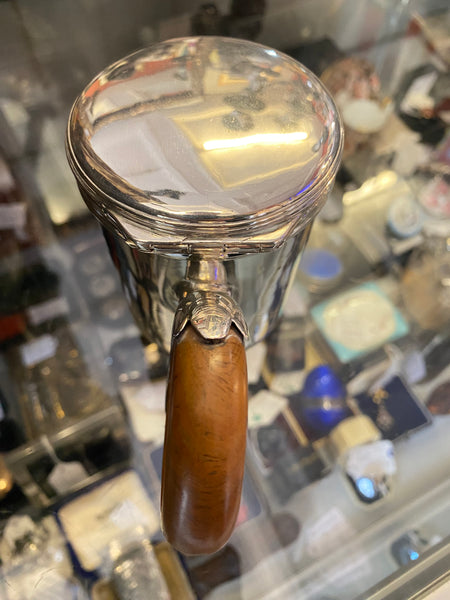 Antique William IV Sterling Silver Campaign Lidded Cup London 1837