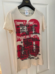 A Vivienne Westwood 2008 Spring / Summer ‘Active Resistance to Propaganda’ T-Shirt