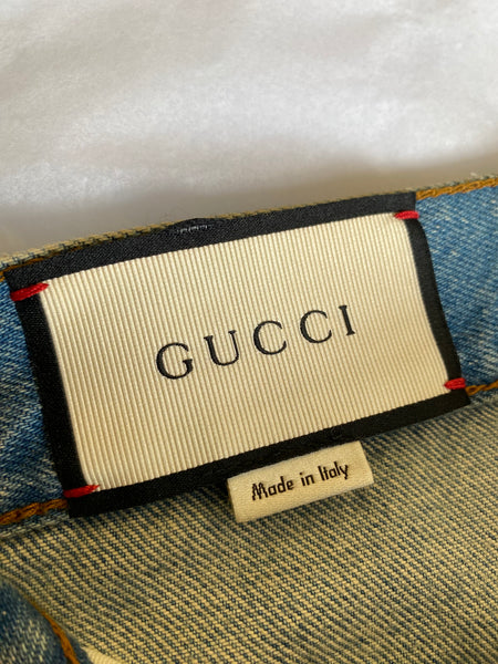 Collectible Gucci Graffiti Mini Skirt Alessandro Michele c.2018 Petite Size 6