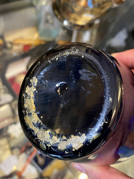 Antique Bristol Blue Glass Rum Decanter c.1800