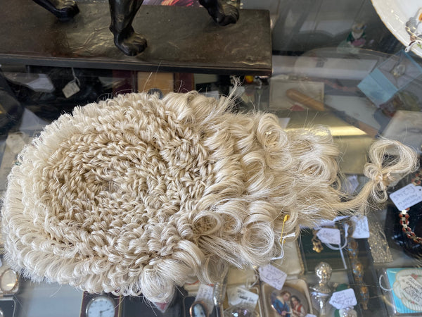 Antique Horse Hair Judges Wig