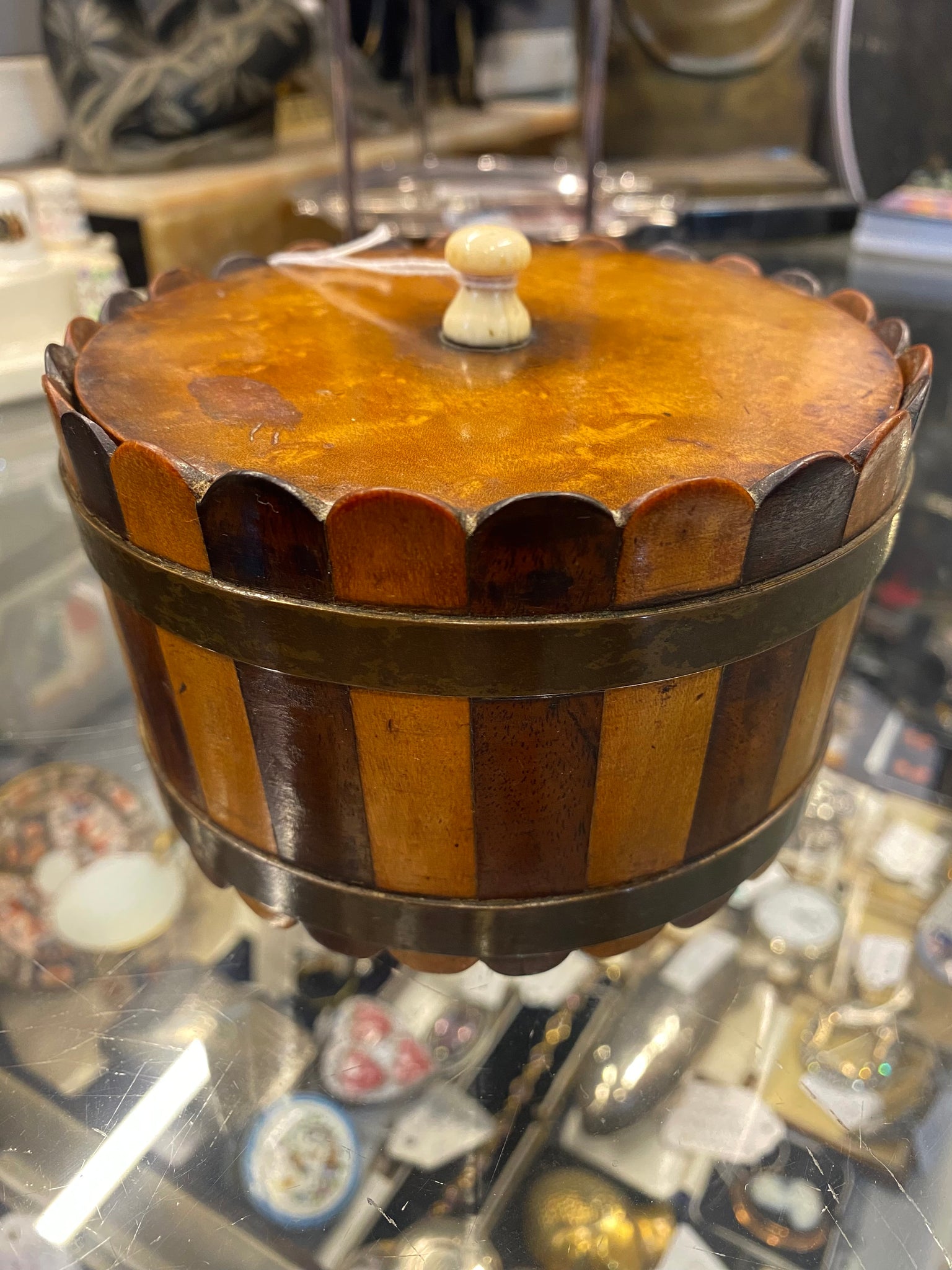 Antique 19th Century Scottish Butter Tub