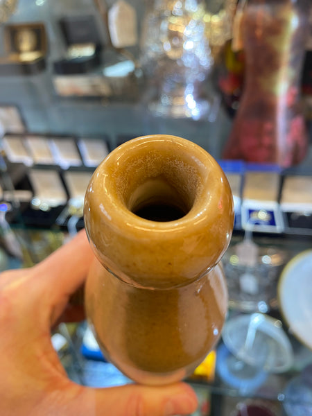 Very Rare Blue Print Stout Bottle – National Brewery – Darlington (T.D. Hinde)