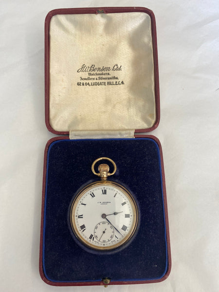 Antique 9ct Gold Pocketwatch J.W. Benson