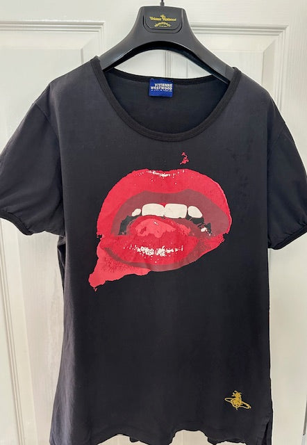 Vivienne Westwood Exhibition Unisex Lips T-Shirt
