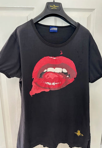 Vivienne Westwood Exhibition Unisex Lips T-Shirt