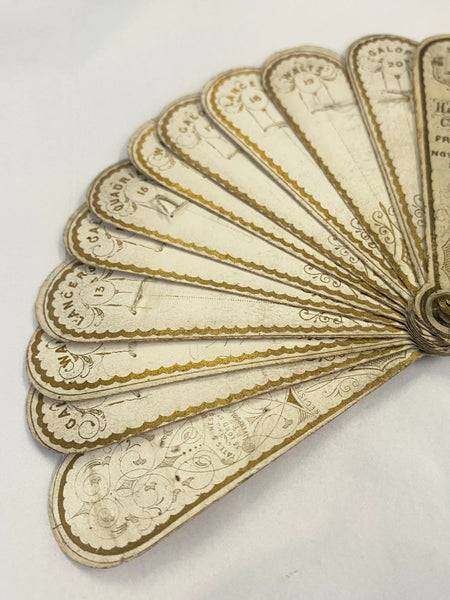 Rare Antique Victorian ‘Carnet De Bal’ Hornby Castle Nr Lancaster