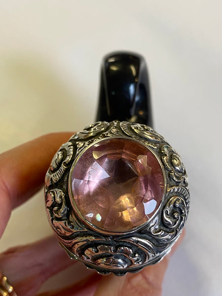 Antique Georgian Scottish Snuff Mull Engraved ‘Thomas & Ann Hewson To Robert Gee 1826’