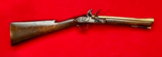 English Brass Barrelled Flintlock Blunderbuss c.1800, By R. Sutherland Of London