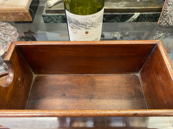 Very Rare Antique George III Mahogany Wine Cradle