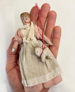 Charming Vintage Little Bo Peep & Sheep