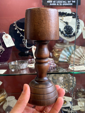 Very Rare 19th Century Treen Child’s Lace Bonnet Stand