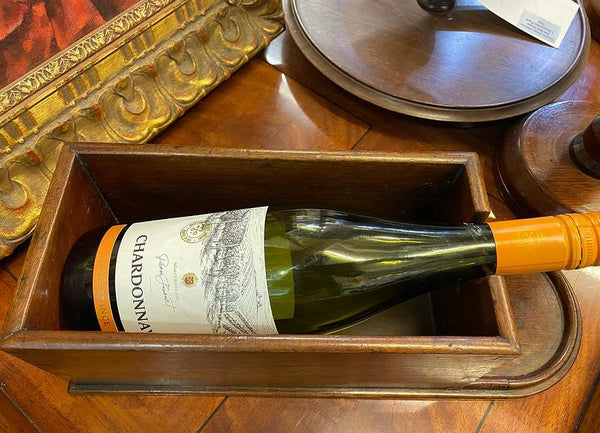 Very Rare Antique George III Mahogany Wine Cradle