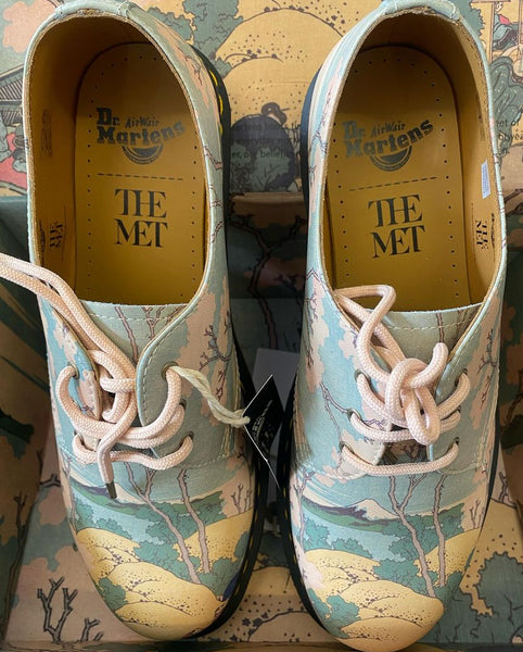 *RESERVED* Pair Dr Martens Special Edition X The Met (NY) Mount Fuji Boxed