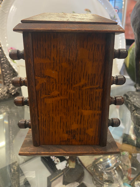 Antique Edwardian Oak Perpetual Calendar