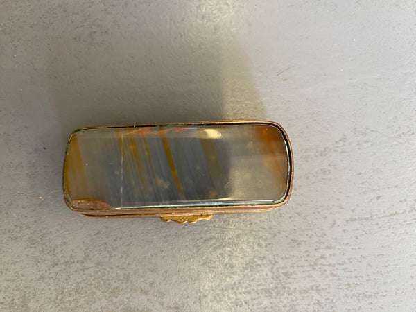 Antique 19th Century Agate Vesta Box