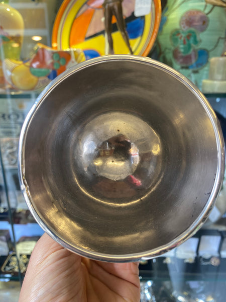 Antique Coconut Cup With Sheffield Silver Plated Mounts c.1800