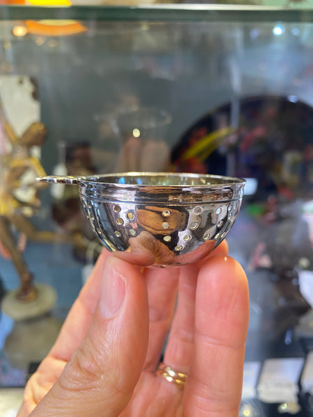 Antique Sterling Silver Strainer Edinburgh 1924