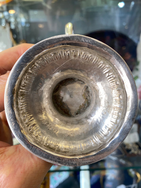 Antique Georgian Sterling Silver Goblet London 1769