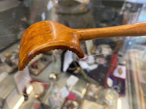 19th Century Sycamore Butter Curler