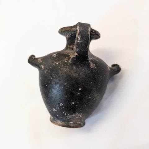 Ancient Greek Boeotia Miniature Blackware Hydria