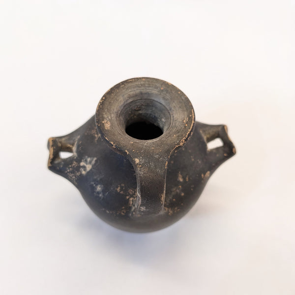 Ancient Greek Boeotia Miniature Blackware Hydria