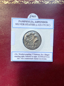 Pamphylia Aspendos Silver Stater c.420-370 BC
