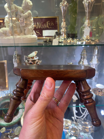 Antique 19th Century Yew Candle Stand